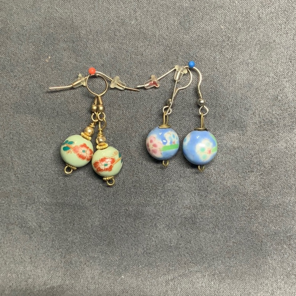 Cloisonné Earrings